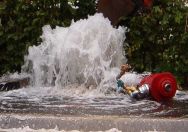 Rohrbruch / Leckstelle